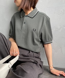 JEANS FACTORY （ジーンズファクトリー）の「[FRED PERRY/フレッドペリー] ツインティップライン ワンポイントロゴ刺繍ポロシャツ M3600（ポロシャツ）」