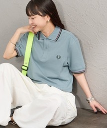 [FRED PERRY/フレッドペリー] ツインティップライン ワンポイントロゴ刺繍ポロシャツ M3600