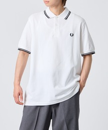 FRED PERRY（フレッドペリー）の「[FRED PERRY/フレッドペリー] ツインティップライン ワンポイントロゴ刺繍ポロシャツ M3600（ポロシャツ）」