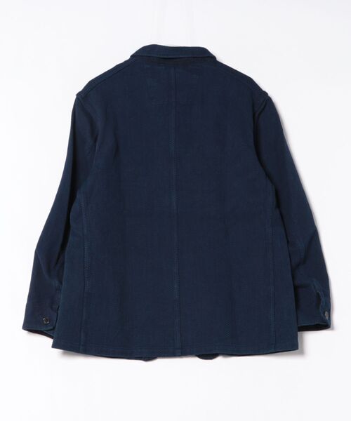 BLUE BLUE JAPAN（ブルーブルージャパン）の「ホンアイライトサシコ カバーオール（カバーオール・メンズ・インディゴブルー・L/XL/S/M）」の2枚目の写真