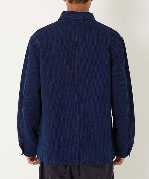 BLUE BLUE JAPAN（ブルーブルージャパン）の「ホンアイライトサシコ カバーオール（カバーオール・メンズ・インディゴブルー・L/XL/S/M）」の6枚目の写真