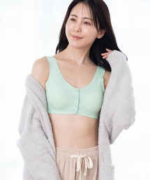 mabbly（メイブリー）の「【授乳ブラ】フロントオープンシームレスブラ（ブラジャー）」