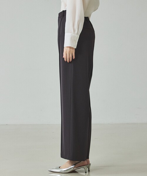 qualite(カリテ)の「【セットアップ対応】ドライカルゼフルイドパンツ/オフィスカジュアル/春服/フォーマル/セレモニー(その他パンツ・レディース・ベージュ/チャコールグレー・36/38)」の11枚目の写真