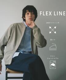 THE SHOP TK （ザ ショップ ティーケー ）の「FLEX LINE ストレッチリブブルゾン ストレッチ 防シワ マシンウォッシャブル セットアップ可（ブルゾン）」