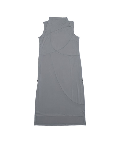 F/CE. (エフシーイー)の「F/CE. SOFT CURVE GATHER DRESS / エフシーイー ソフトカーブギャザードレス(ワンピース・レディース・ホワイト/ブラック/グレー・FREE)」の15枚目の写真
