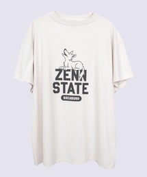 KOZABURO（コウザブロウ）の「【KOZABURO/コウザブロウ】ZENN STATE COLLEGE PRINT SHORT SLEEVE T-SHIRT（Tシャツ/カットソー）」