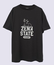 KOZABURO（コウザブロウ）の「【KOZABURO/コウザブロウ】ZENN STATE COLLEGE PRINT SHORT SLEEVE T-SHIRT（Tシャツ/カットソー）」