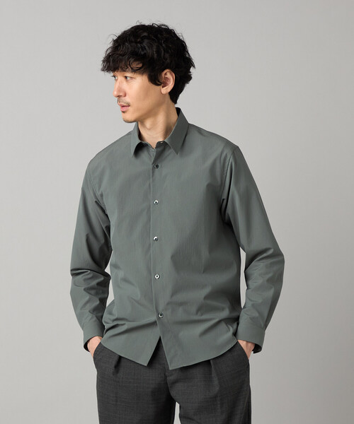 COMME CA MEN(コムサメン)の「37.5(R)テクノロジー レギュラーカラーシャツ(シャツ/ブラウス・メンズ・グレー/ネイビー/サックスブルー・M/L/S)」の6枚目の写真