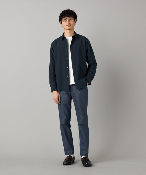 COMME CA MEN(コムサメン)の「37.5(R)テクノロジー レギュラーカラーシャツ(シャツ/ブラウス・メンズ・グレー/ネイビー/サックスブルー・M/L/S)」の8枚目の写真