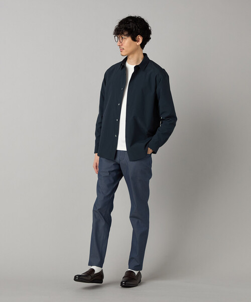 COMME CA MEN(コムサメン)の「37.5(R)テクノロジー レギュラーカラーシャツ(シャツ/ブラウス・メンズ・グレー/ネイビー/サックスブルー・M/L/S)」の9枚目の写真