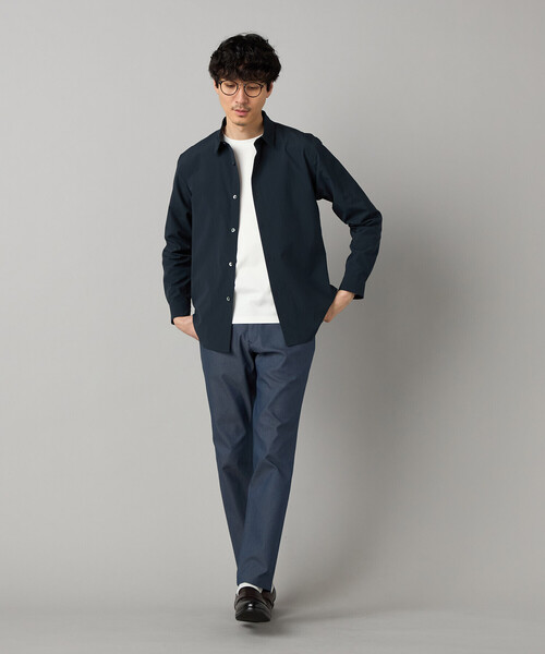 COMME CA MEN(コムサメン)の「37.5(R)テクノロジー レギュラーカラーシャツ(シャツ/ブラウス・メンズ・グレー/ネイビー/サックスブルー・M/L/S)」の10枚目の写真