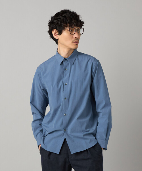 COMME CA MEN(コムサメン)の「37.5(R)テクノロジー レギュラーカラーシャツ(シャツ/ブラウス・メンズ・グレー/ネイビー/サックスブルー・M/L/S)」の14枚目の写真