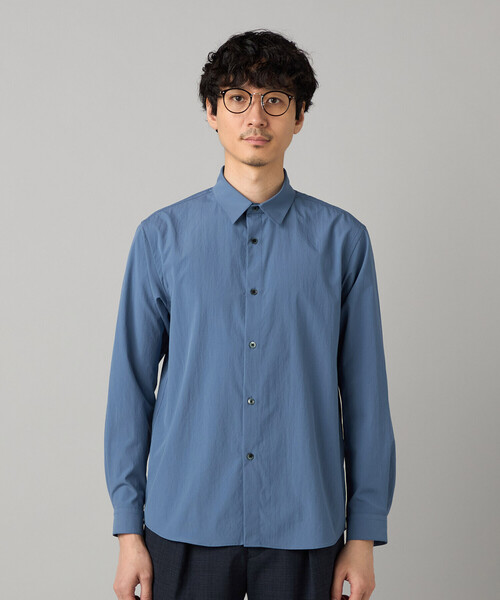 COMME CA MEN(コムサメン)の「37.5(R)テクノロジー レギュラーカラーシャツ(シャツ/ブラウス・メンズ・グレー/ネイビー/サックスブルー・M/L/S)」の15枚目の写真