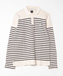 .efiLevol（エフィレボル）の「ボーダー柄長袖ポロシャツ（ポロシャツ）」