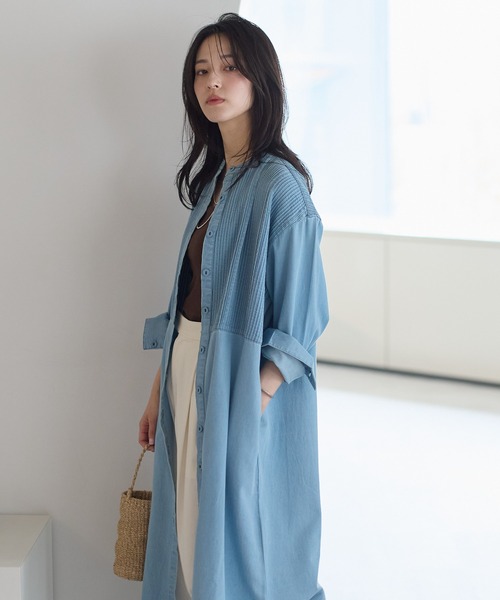 model：161cm　着用サイズ：FREE