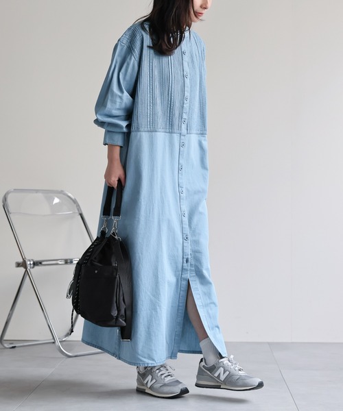 model：156cm　着用サイズ：FREE