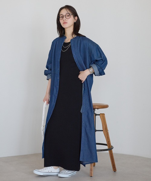 model：161cm　着用サイズ：FREE