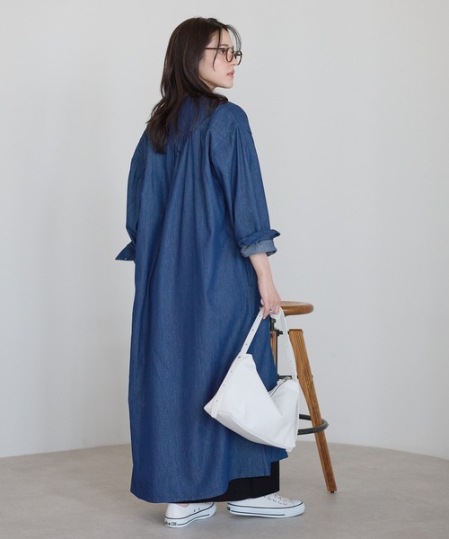 model：161cm　着用サイズ：FREE