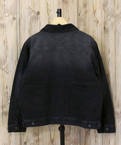 TopIsm(トップイズム)の「ビンテージウォッシュ デニムジャケットGジャン(デニムジャケット・メンズ・ネイビー/ブラック/ライトブルー/ライトグレー・M/L/LL)」の8枚目の写真