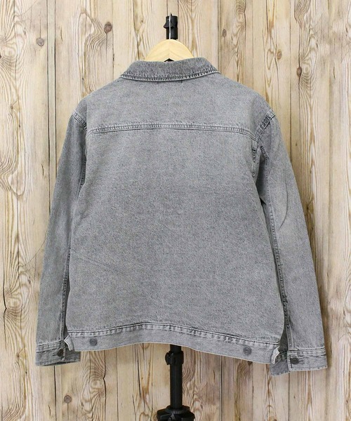 TopIsm(トップイズム)の「ビンテージウォッシュ デニムジャケットGジャン(デニムジャケット・メンズ・ネイビー/ブラック/ライトブルー/ライトグレー・M/L/LL)」の14枚目の写真