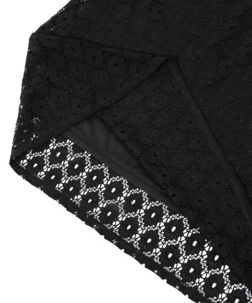 flower(フラワー)の「ブロッサムレーススカート(スカート・レディース・アイボリー/ブラック・FREE)」の17枚目の写真