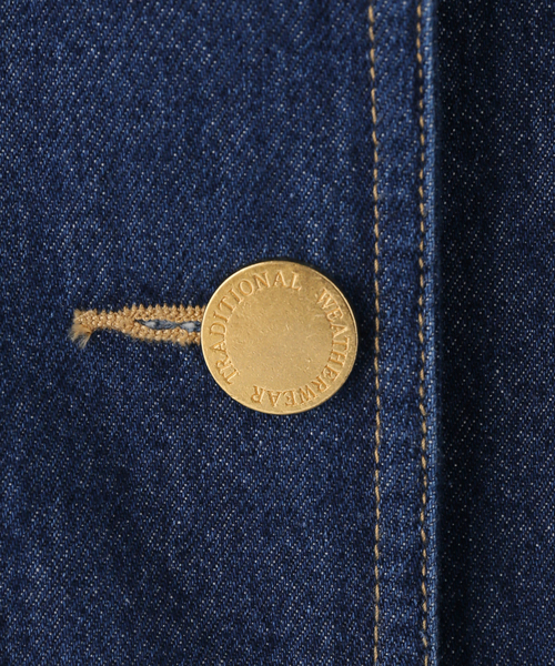 Traditional Weatherwear（トラディショナルウェザーウェア）の「【TRADITIONAL WEATHERWEAR】MALTON B/T SHORT DENIM（デニムジャケット・レディース・ブルー・34/32）」の7枚目の写真