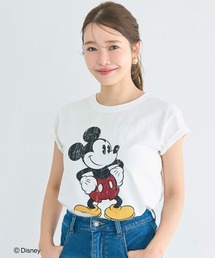 【ディズニー】ウォッシュドTシャツ