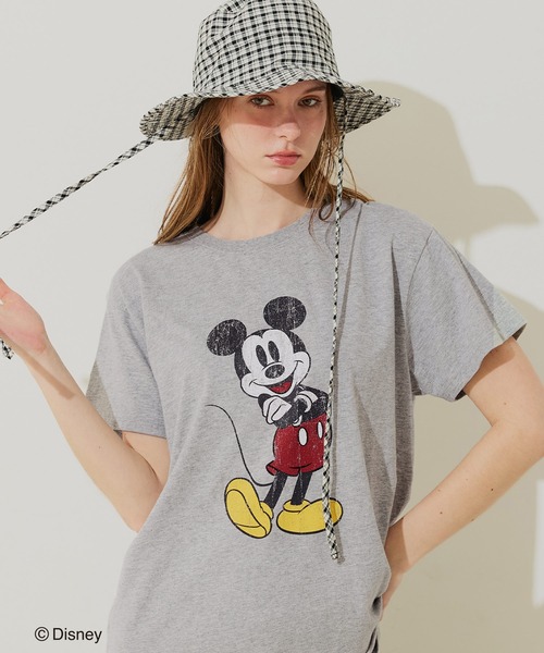 coca(coca)(コカ)の「【ディズニー】ウォッシュドTシャツ(Tシャツ/カットソー・レディース・A/B/D/C/G/E/F・L/S/M)」の3枚目の写真