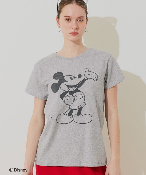 ディズニー】ウォッシュドTシャツ（Tシャツ/カットソー）｜coca（coca