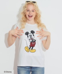 【ディズニー】ウォッシュドTシャツ