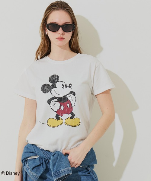 coca(coca)(コカ)の「【ディズニー】ウォッシュドTシャツ(Tシャツ/カットソー・レディース・A/B/D/C/G/E/F・L/S/M)」の9枚目の写真