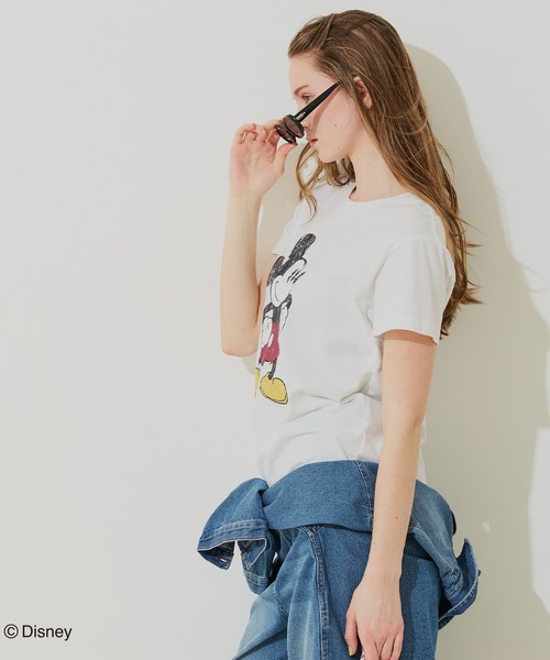 coca(coca)(コカ)の「【ディズニー】ウォッシュドTシャツ(Tシャツ/カットソー・レディース・A/B/D/C/G/E/F・L/S/M)」の10枚目の写真