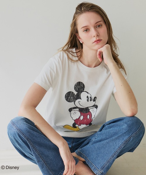 coca(coca)(コカ)の「【ディズニー】ウォッシュドTシャツ(Tシャツ/カットソー・レディース・A/B/D/C/G/E/F・L/S/M)」の11枚目の写真