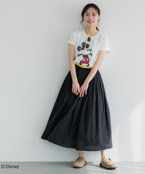 coca(coca)(コカ)の「【ディズニー】ウォッシュドTシャツ(Tシャツ/カットソー・レディース・A/B/D/C/G/E/F・L/S/M)」の12枚目の写真