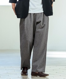 Magine（マージン）の「mp14655- Kersey Style Two Tuck Easy Wide Pants ワイドパンツ(MGN-261-015)（その他パンツ）」