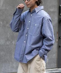 FORK&SPOON | FORK&SPOON ダブルポケットシャンブレーシャツ(シャツ/ブラウス)