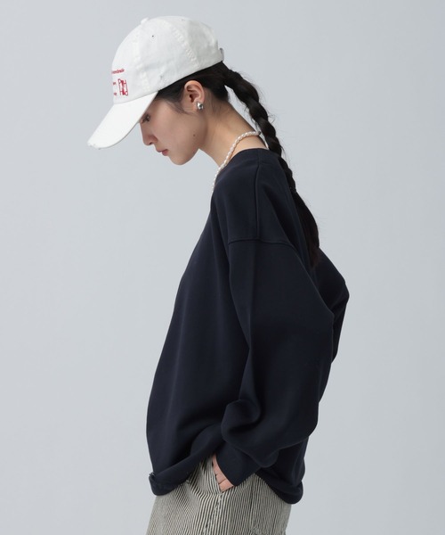 LEPSIM（レプシィム）の「オフショルプルオーバー　639511（Tシャツ/カットソー・レディース・ネイビー/ライトブルー/グレー・FREE）」の18枚目の写真