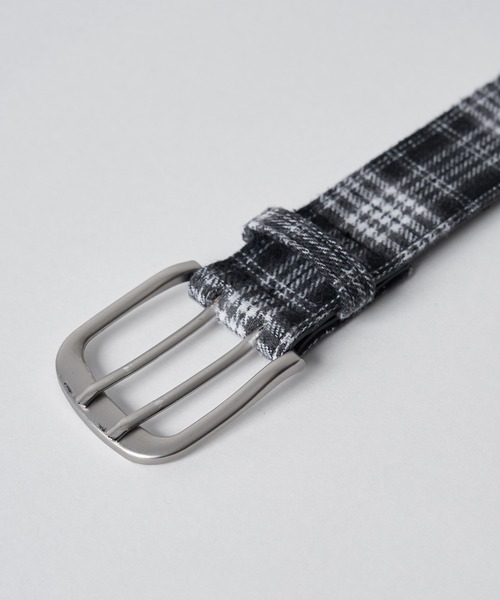kutir(クティール)の「【8周年限定アイテム】CHECK DESIGN GROMMET BELT/チェックデザインハトメベルト(ベルト・メンズ・ブラウン/グリーン/ブラック・FREE)」の20枚目の写真