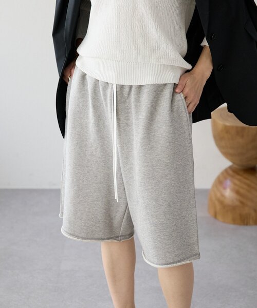 RIVE DROITE(リヴドロワ)の「予約【イージーな履き心地】スエットハーフパンツ(スウェットパンツ・レディース・グレー/ブラウン・FREE)」の20枚目の写真
