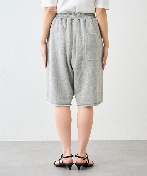 RIVE DROITE(リヴドロワ)の「予約【イージーな履き心地】スエットハーフパンツ(スウェットパンツ・レディース・グレー/ブラウン・FREE)」の9枚目の写真
