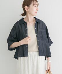 ITEMS URBANRESEARCH | レーヨンデニム半袖シャツ(シャツ/ブラウス)