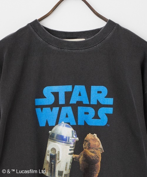 GOOD ROCK SPEED（グッドロックスピード）の「【WEB先行予約】[GOOD ROCK SPEED/グッドロックスピード] 別注 / STAR WARS / R2-D2 / EWOK / プリントTシャツ / ディズニー（Tシャツ/カットソー・レディース・チャコール・M/XL/L）」の17枚目の写真