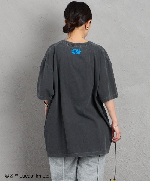 GOOD ROCK SPEED（グッドロックスピード）の「【WEB先行予約】[GOOD ROCK SPEED/グッドロックスピード] 別注 / STAR WARS / R2-D2 / EWOK / プリントTシャツ / ディズニー（Tシャツ/カットソー・レディース・チャコール・M/XL/L）」の11枚目の写真