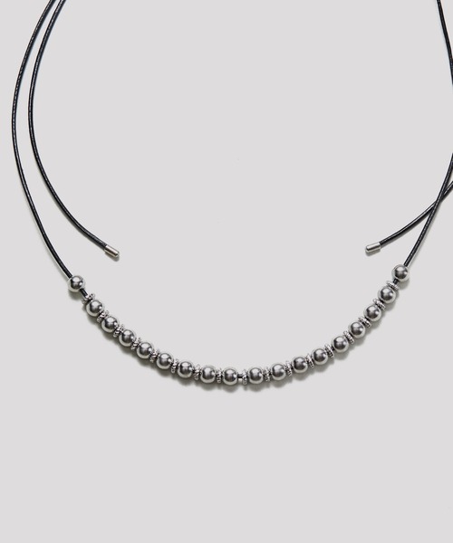 LAPUIS(ラピュイ)の「LAPUIS(ラピュイ)Metal Beads choker(チョーカー・レディース・シルバー/ゴールド・FREE)」の11枚目の写真