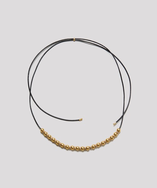 LAPUIS(ラピュイ)の「LAPUIS(ラピュイ)Metal Beads choker(チョーカー・レディース・シルバー/ゴールド・FREE)」の9枚目の写真