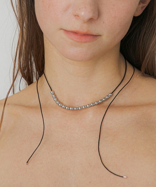 LAPUIS(ラピュイ)の「LAPUIS(ラピュイ)Metal Beads choker(チョーカー・レディース・シルバー/ゴールド・FREE)」の15枚目の写真