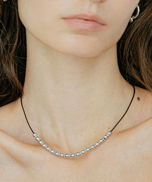 LAPUIS(ラピュイ)の「LAPUIS(ラピュイ)Metal Beads choker(チョーカー・レディース・シルバー/ゴールド・FREE)」の18枚目の写真