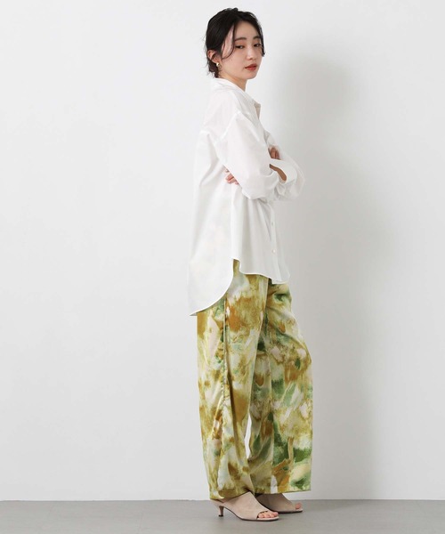 Gready Brilliant（グレディブリリアン）の「ぼかしフラワーワイドパンツ（その他パンツ・レディース・ブラウン系/イエロー系・FREE）」の12枚目の写真
