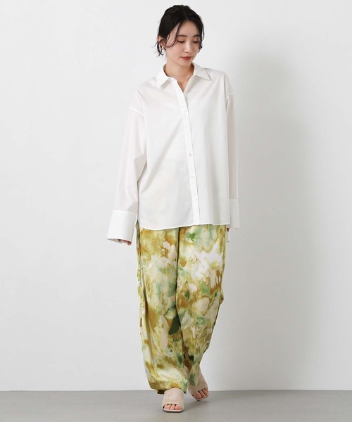 Gready Brilliant（グレディブリリアン）の「ぼかしフラワーワイドパンツ（その他パンツ・レディース・ブラウン系/イエロー系・FREE）」の14枚目の写真