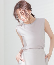 ラメテープ付タンクトップ